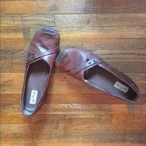 Clarks Privo brown leather shoes